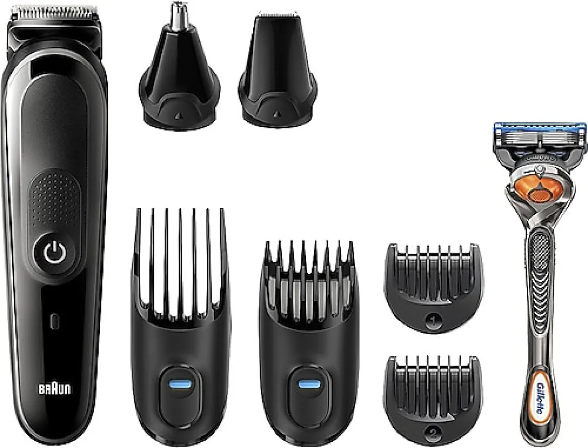 Braun MGK5060 + Gillette Fusion5 ProGlide 8'i 1 Arada Erkek Bakım Seti