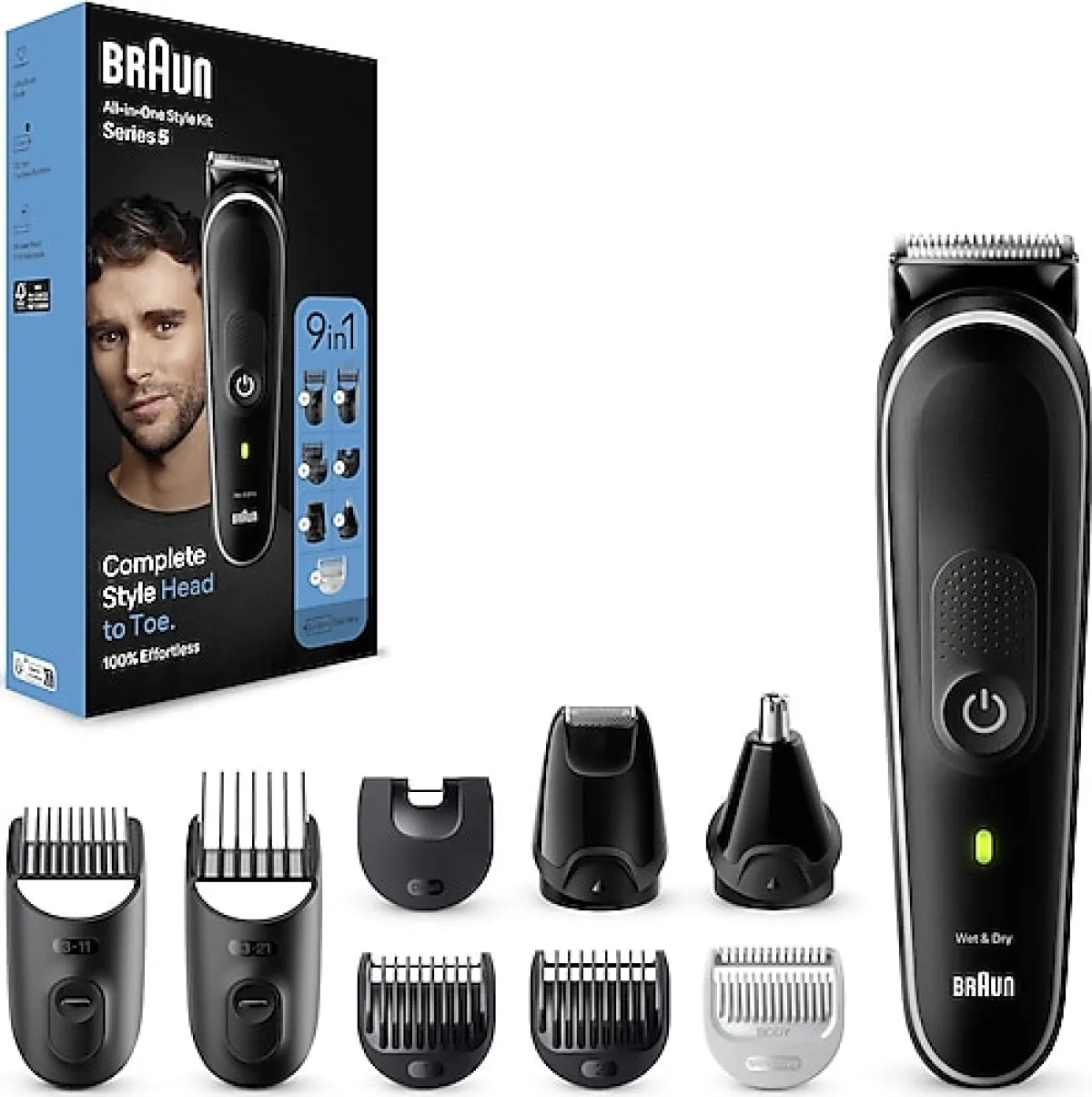Braun Series 5 MGK5410 9'u 1 Arada Erkek Bakım Seti
