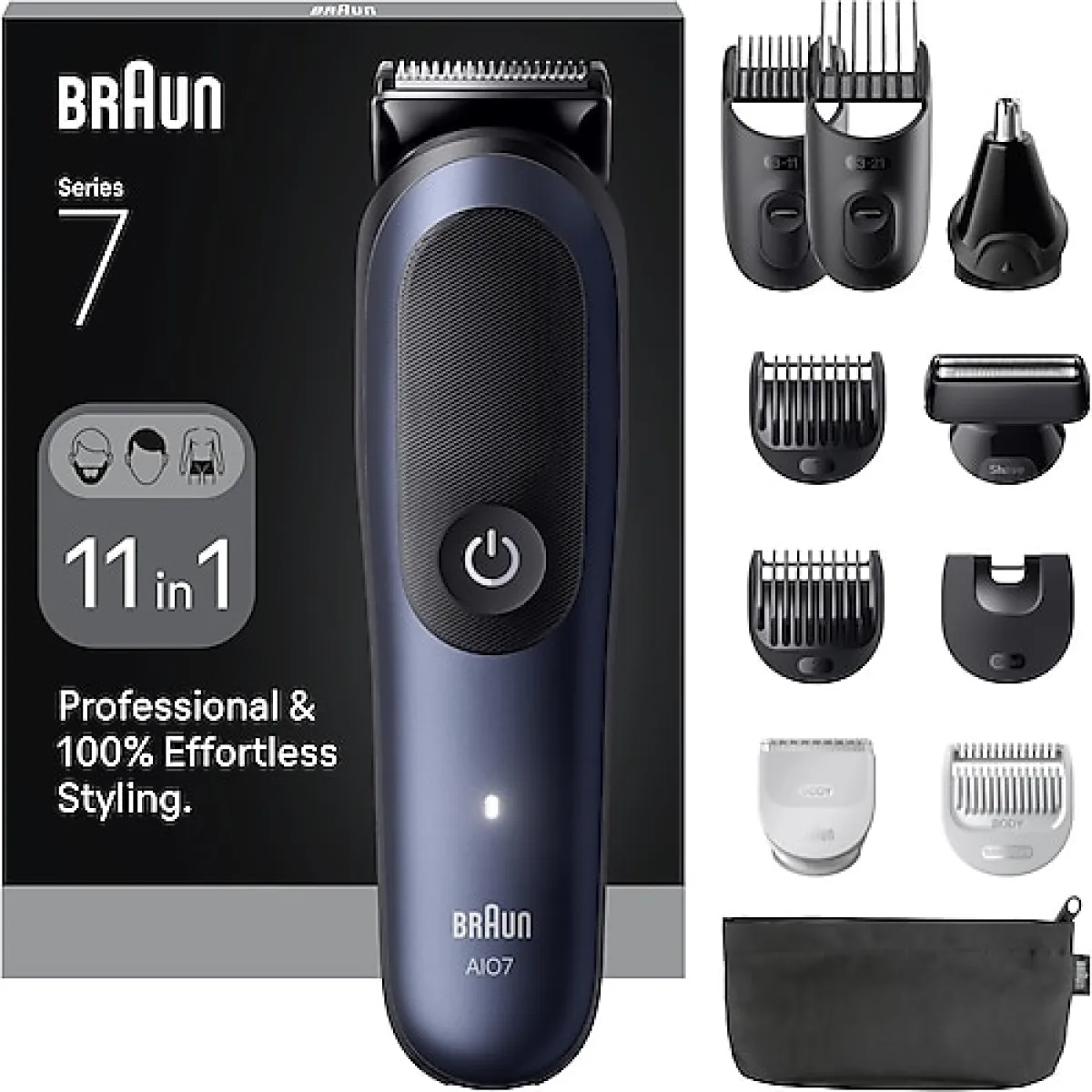 Braun Series 7ProBlade AutoSense AIO7540 11in1 Erkek Bakım Seti