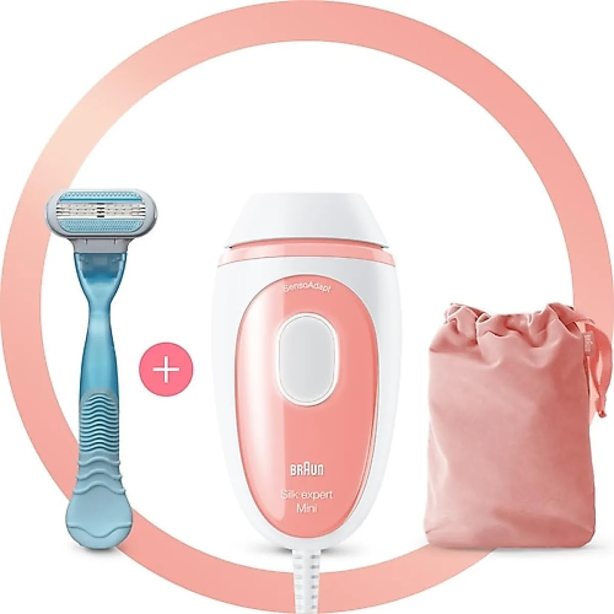 Braun Silk Expert Mini PL1014 Yeni Nesil IPL 300.000 Atımlı Lazer Epilasyon Aleti