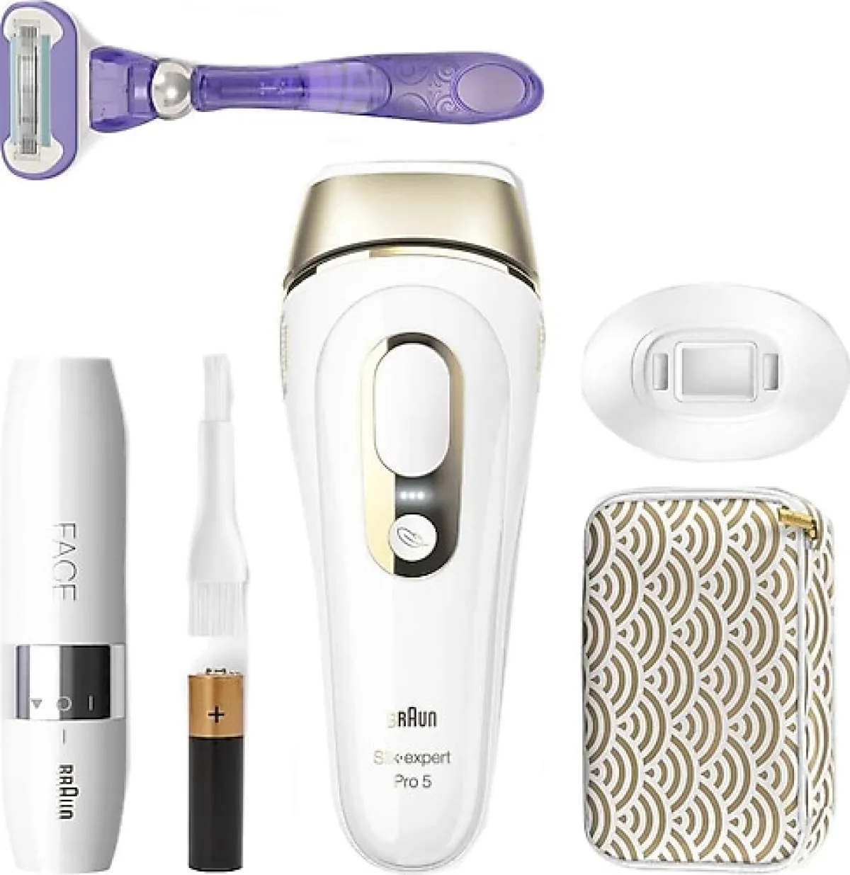 Braun Silk Expert PL5139 Yeni Nesil IPL 400.000 Atımlı + FS 1000 Mini Düzeltici