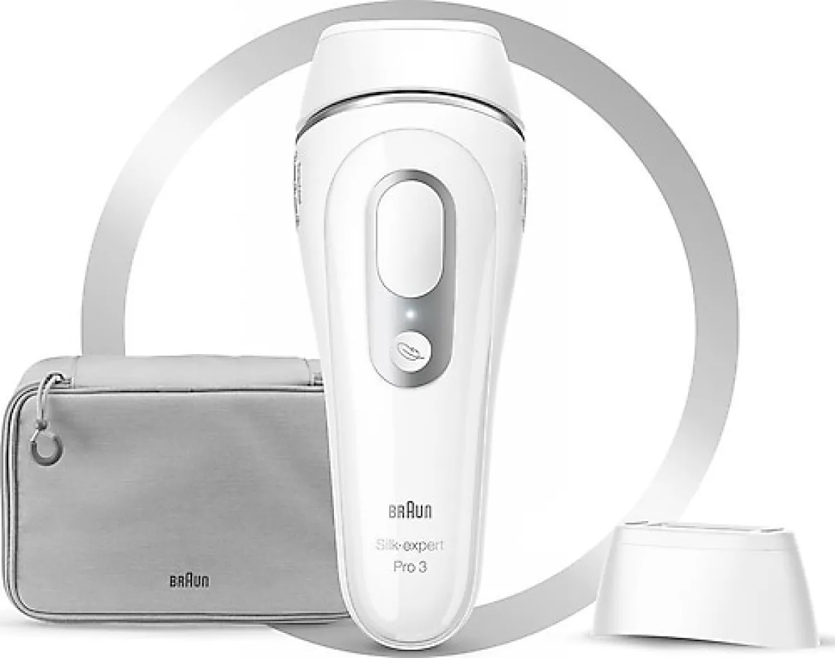 Braun Silk Expert Pro 3 PL3020 Yeni Nesil IPL Epilasyon Aleti + Seyahat Çantası