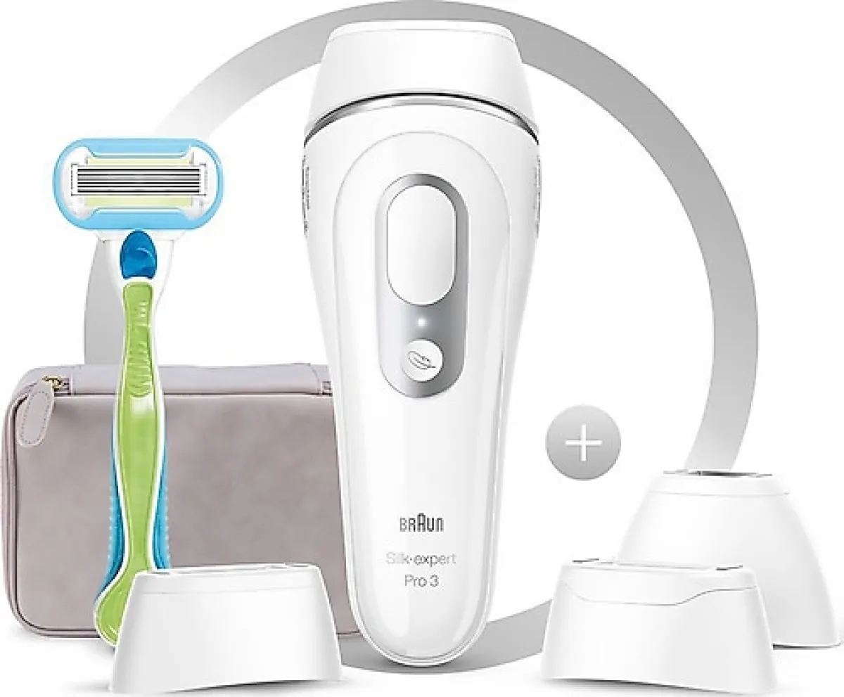 Braun Silk Expert Pro 3 PL3233 Yeni Nesil IPL Epilasyon Aleti + Seyahat Çantası