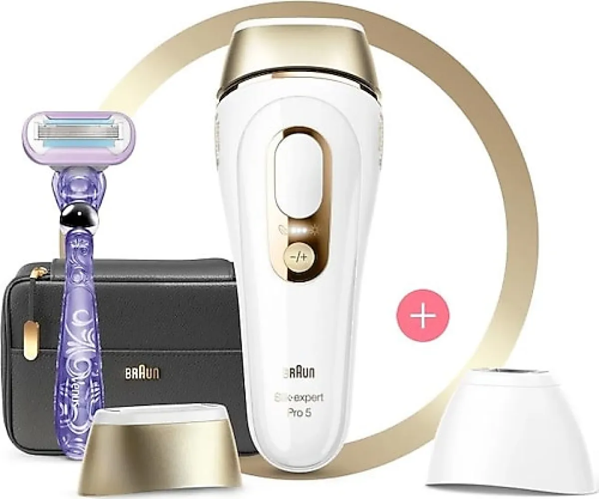 Braun Silk Expert Pro 5 PL5147 IPL + Tasarım Çanta Lazer Epilasyon Aleti