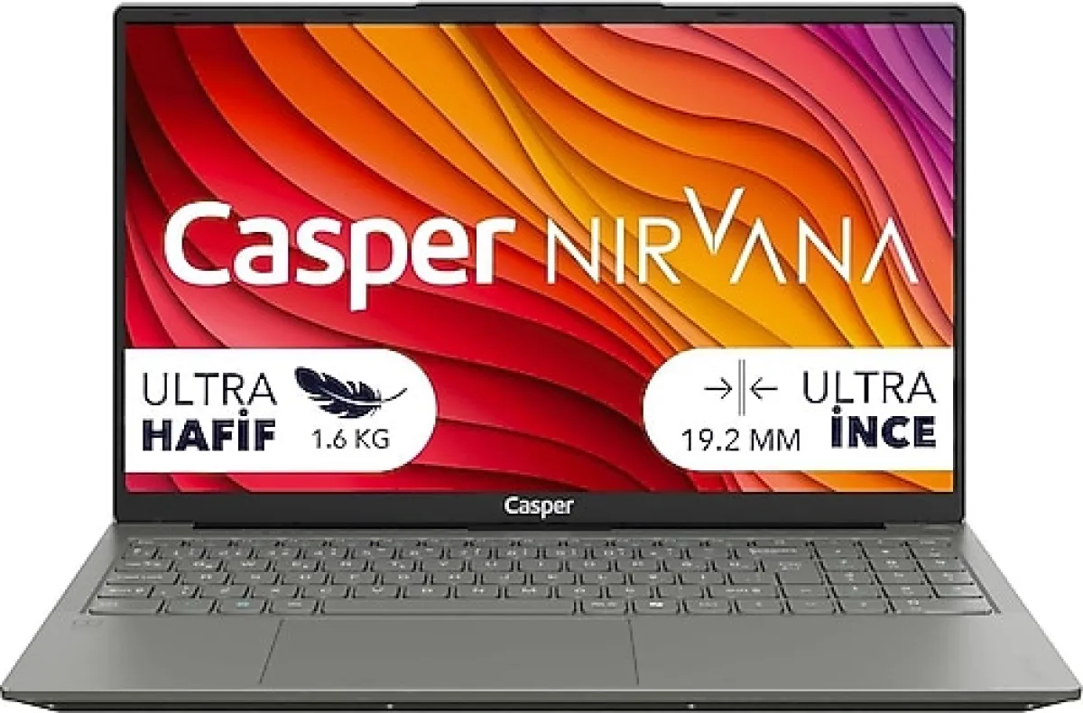 Casper Nirvana X650.1342-BV00X-G-F i5-13420H 16 GB 500 GB SSD UHD Graphics 15.6" Full HD Notebook