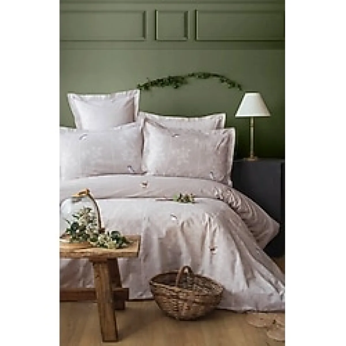 Çift Kişilik Elysian Bej Complete Set