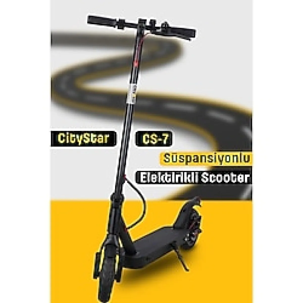 Citystar Süspansiyonlu Güçlü Motor Elektrikli Scooter