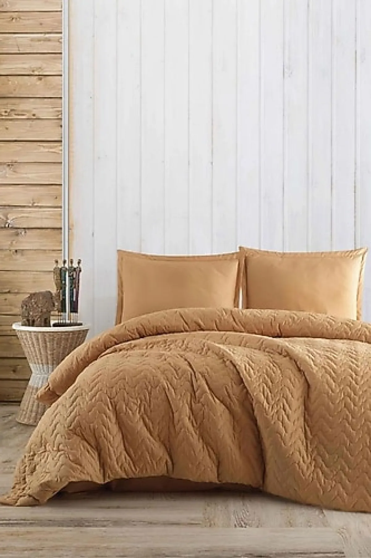 Clasy Atana Zencefil Ranforce Tek Kişilik Dört Mevsim Set