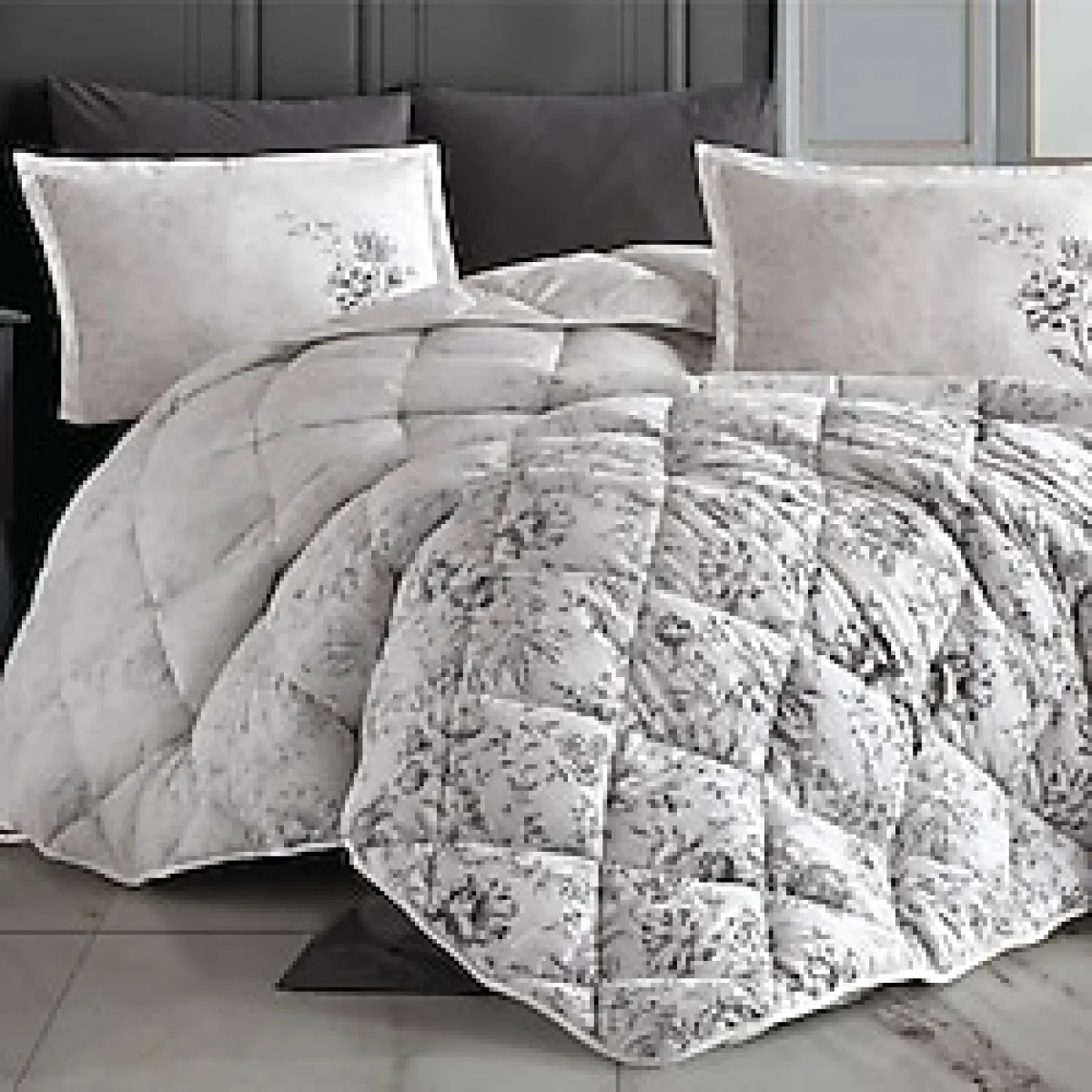 Clasy Çift Kişilik Uyku Seti Napa V1 Antrasit