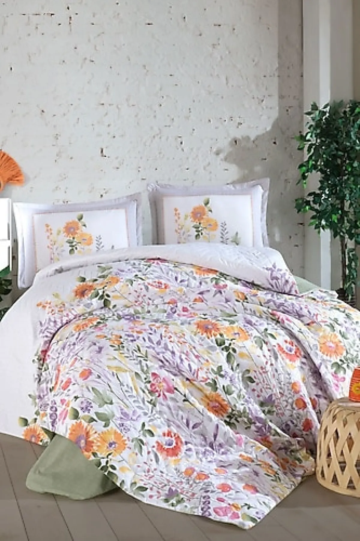 Clasy Galya Çift Kişilik Dört Mevsim Set