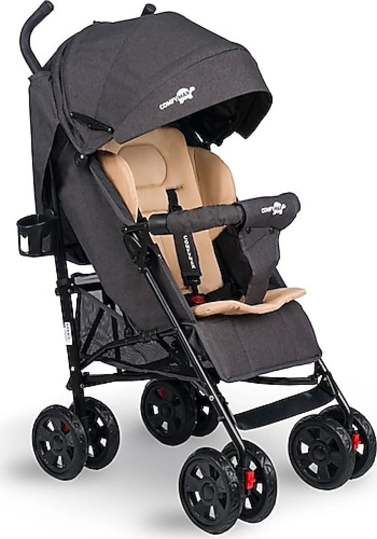 Comfymax Tam Yatar Storm Grey Baston Bebek Arabası