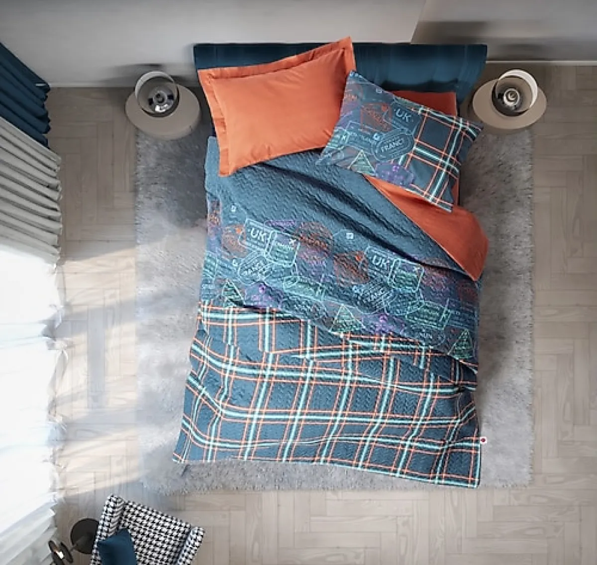 Cotton Box Pleds Tarçın Tek Kişilik Complete Set