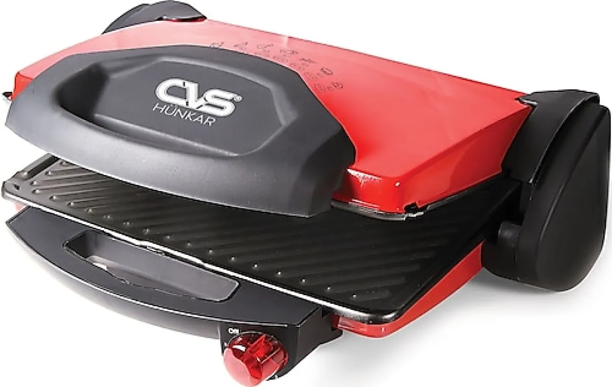 CVS DN 2201 Hünkar 2000 W Kırmızı Tost Makinesi