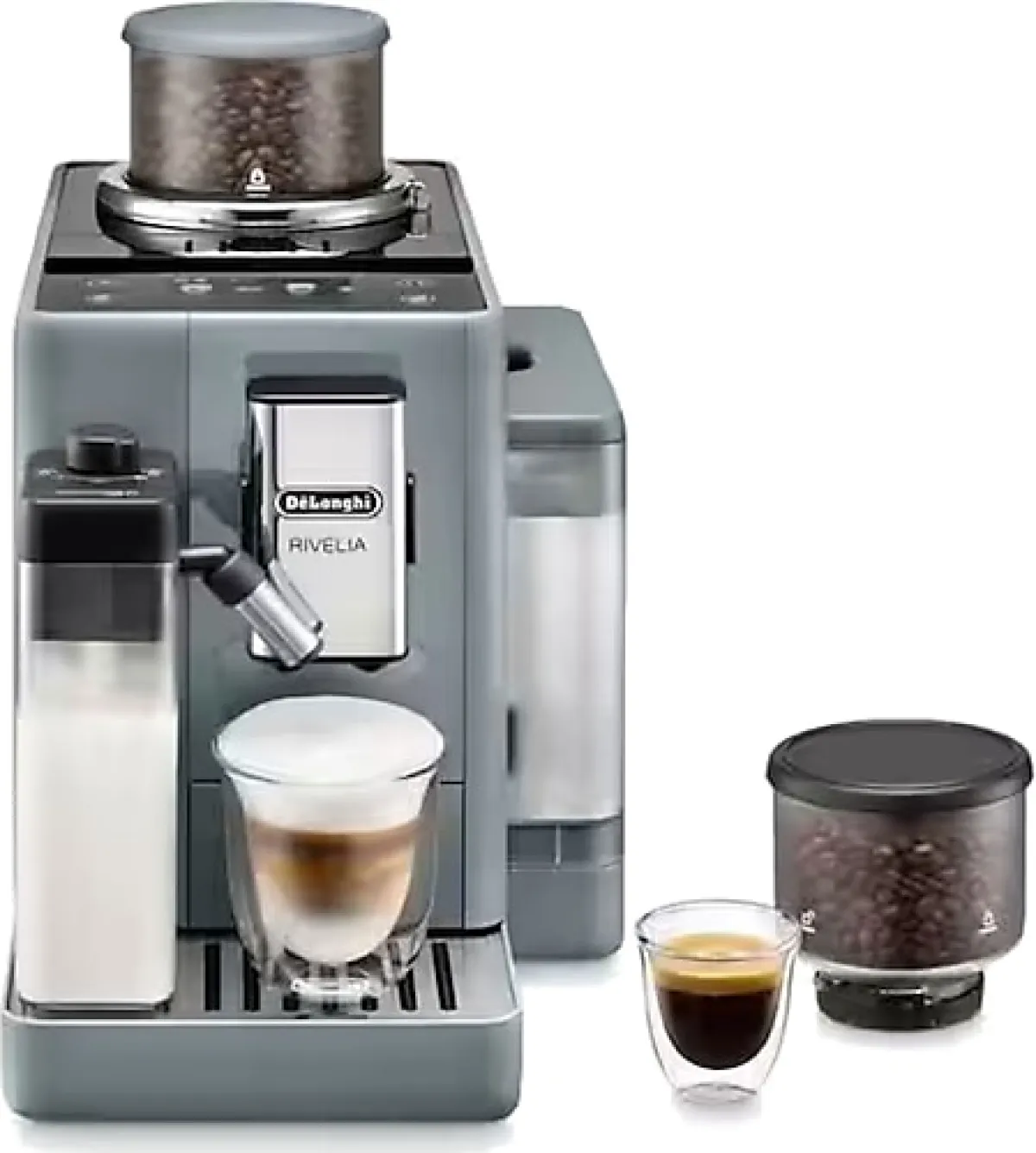 Delonghi Rivelia EXAM440.55.G Gri Tam Otomatik Espresso Makinesi