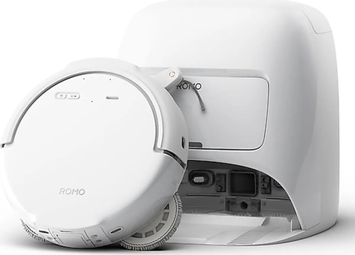 DJI Romo S Çöp İstasyonlu Akıllı Robot Süpürge