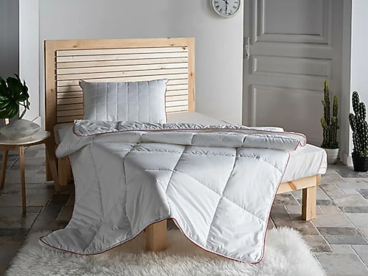 Doqu Home Naturel Çift Kişilik Yorgan 195x215 cm