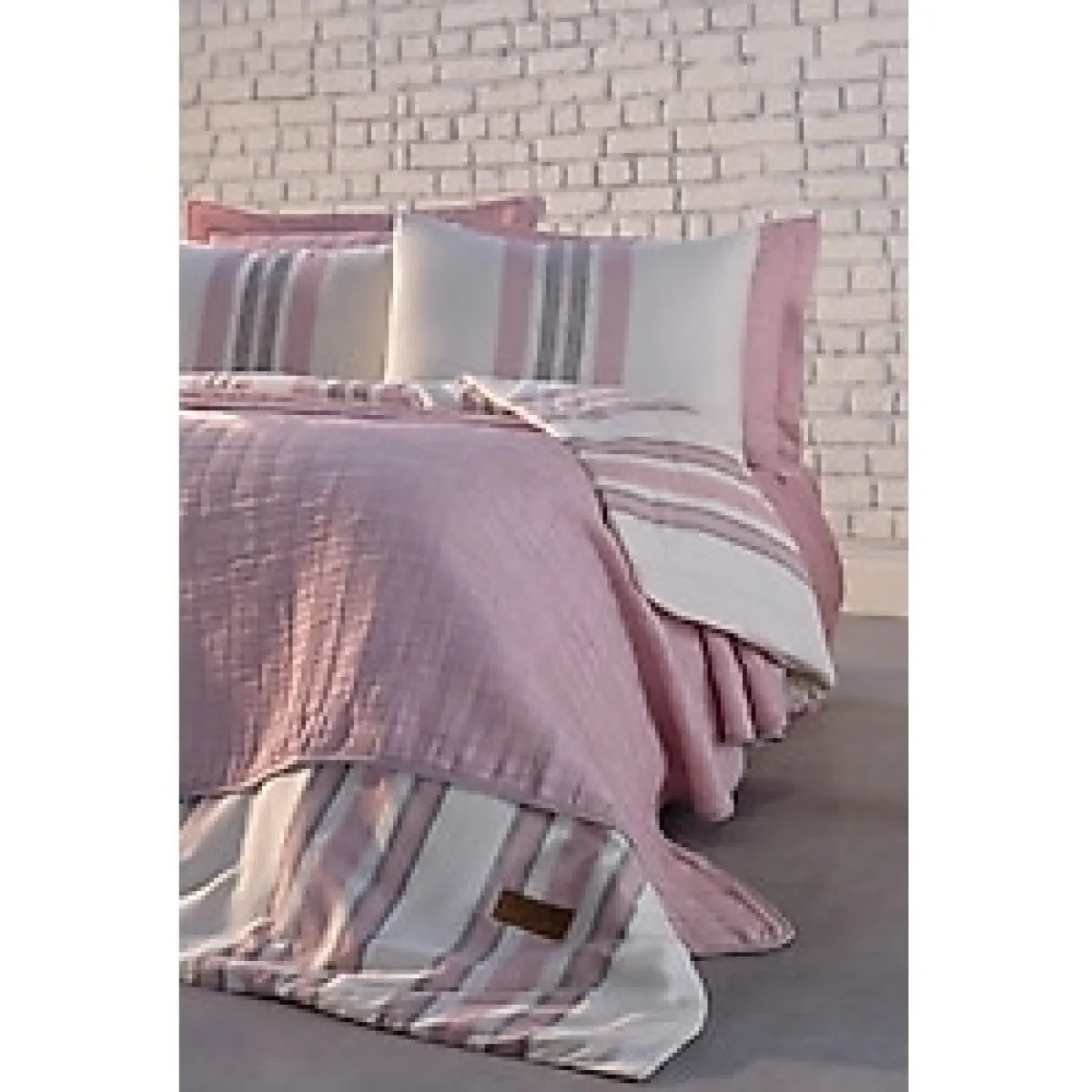 Doqu Home Special Pudra 6 Parça Çeyiz Seti