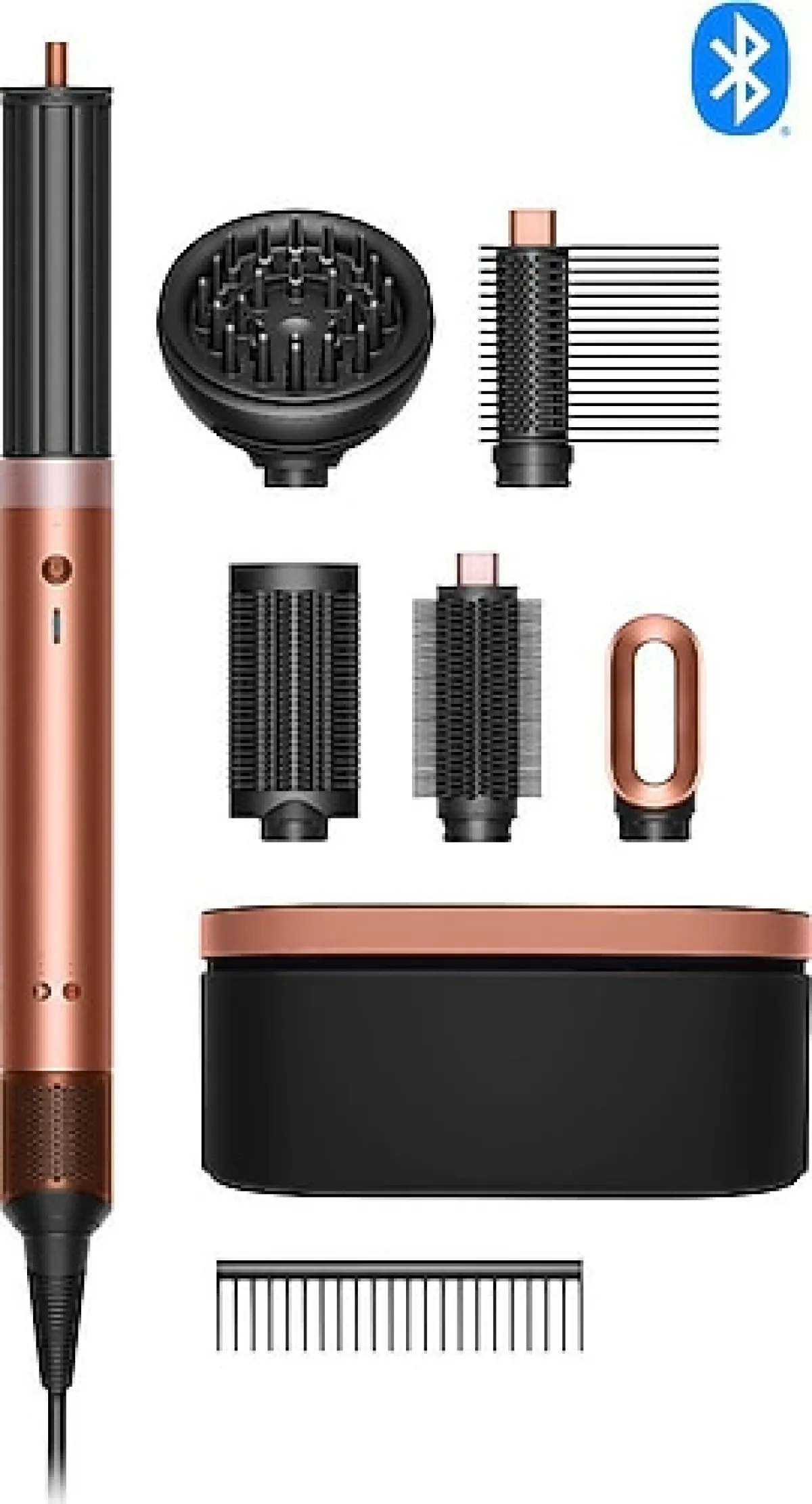 Dyson Airwrap Co-anda2x Kıvırcık+Bukleli Saç Şekillendirme Seti