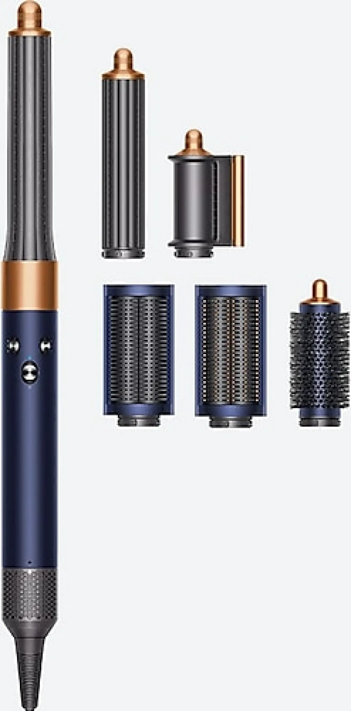 Dyson Airwrap Complete Long Prusya Mavisi ve Parlak Bakır Saç Şekillendirme Seti