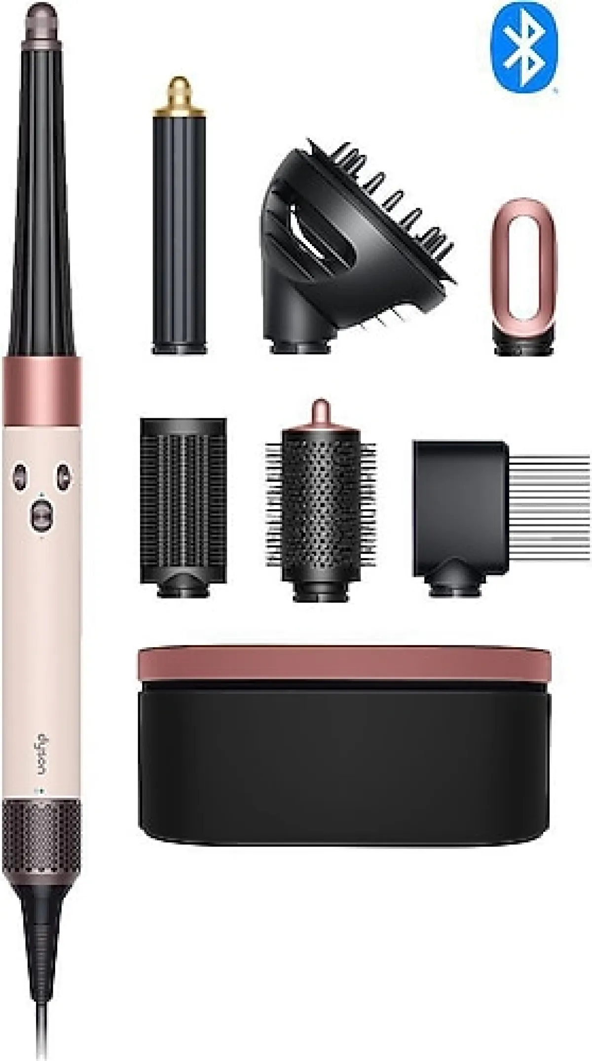 Dyson Airwrap i.d. Kıvırcık+Bukleli Ceramic Pink Saç Şekillendirme Seti