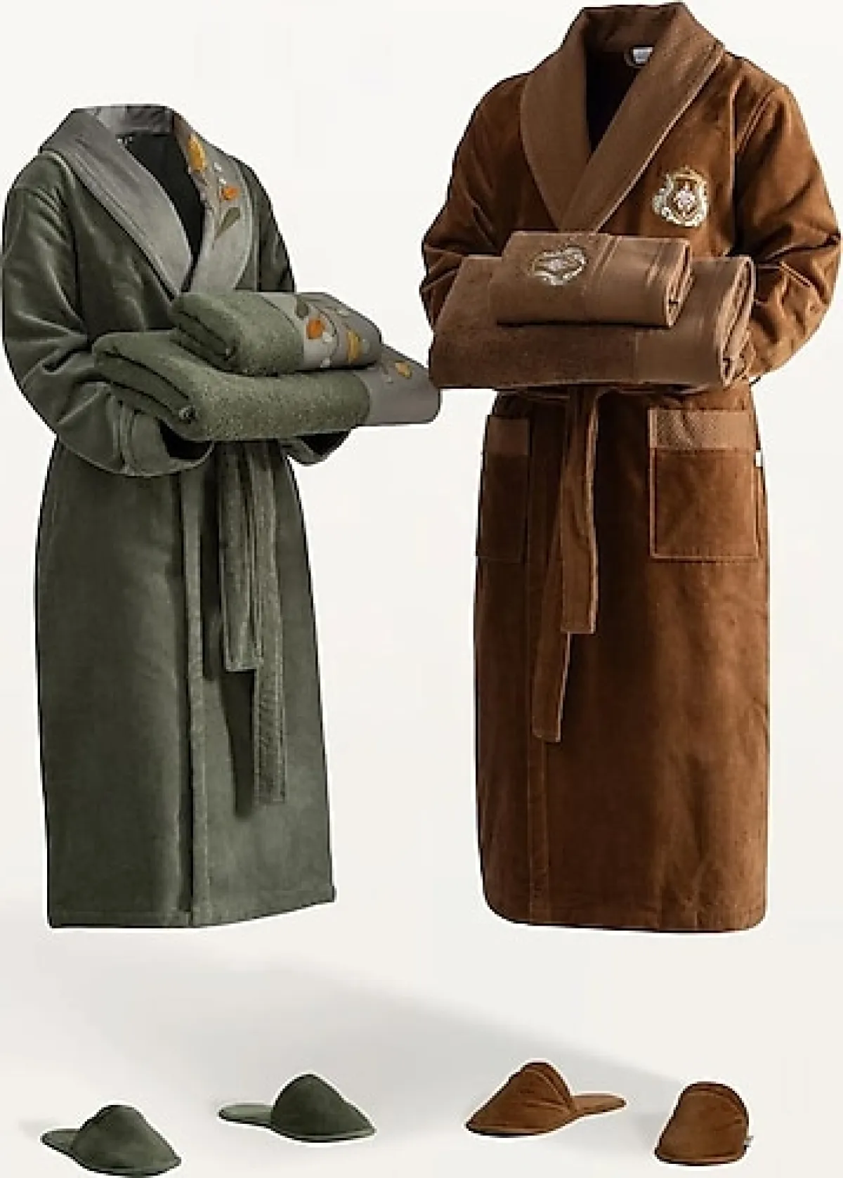 Ecocotton Farah Aile Bornoz Takımı