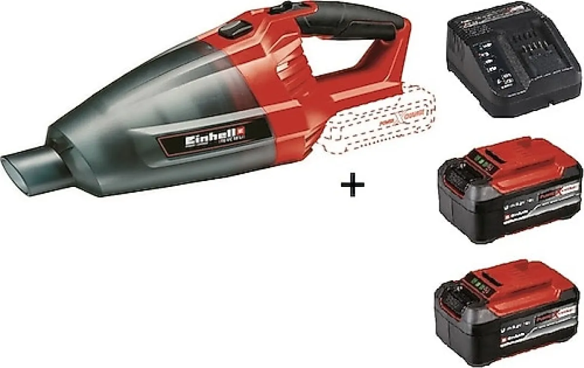 Einhell TE-VC 18 Li Çift Akülü 5.2 Ah Şarjlı El Süpürgesi