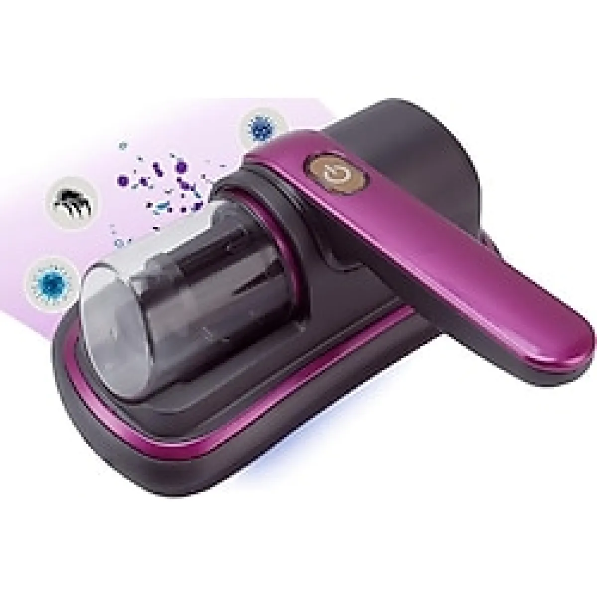 Electro Awm Uv Işınlı Şarjlı Yatak ve Koltuk El Süpürgesi Yeni Stil Akar Sökücü Derin Kanepe Temizleme Makinesi Güçlü Kompakt Toz Toplayıcı - Füme