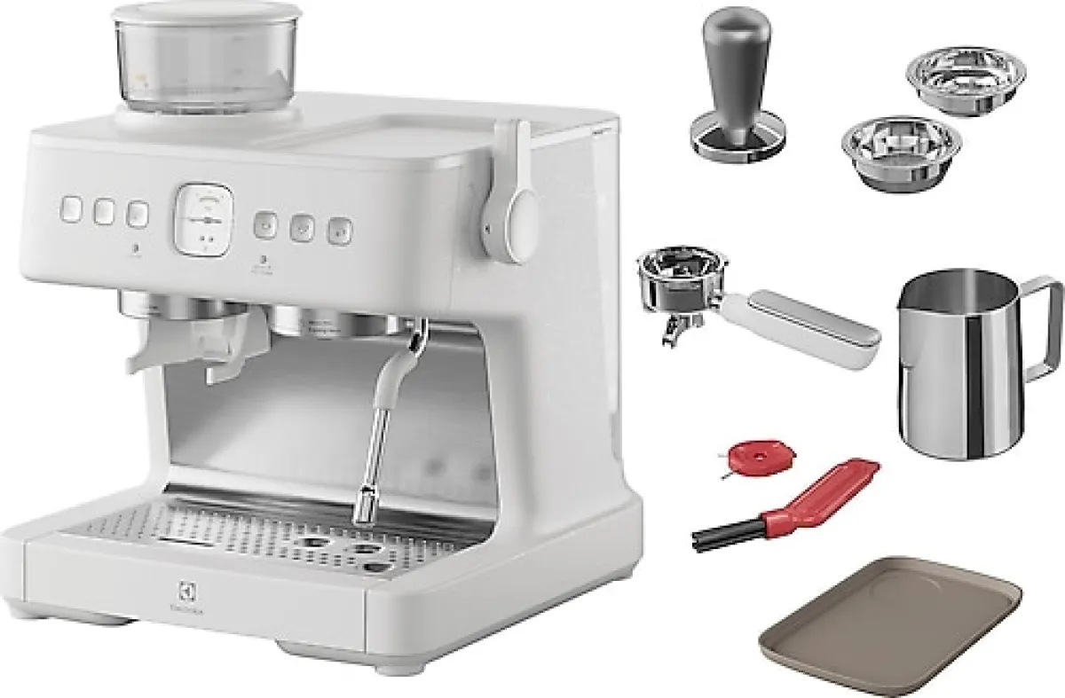 Electrolux E8EC1-8SW Yarı Otomatik Espresso Kahve Makinesi