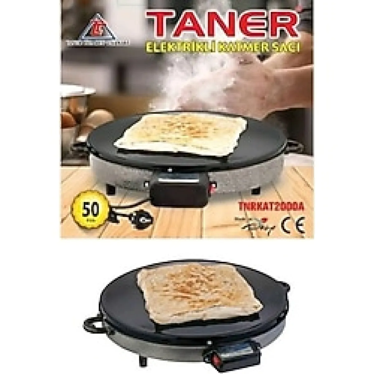 Elektrikli Büyük Katmer Sacı, Yüksek Performans, Dayanıklı ve Kullanışlı