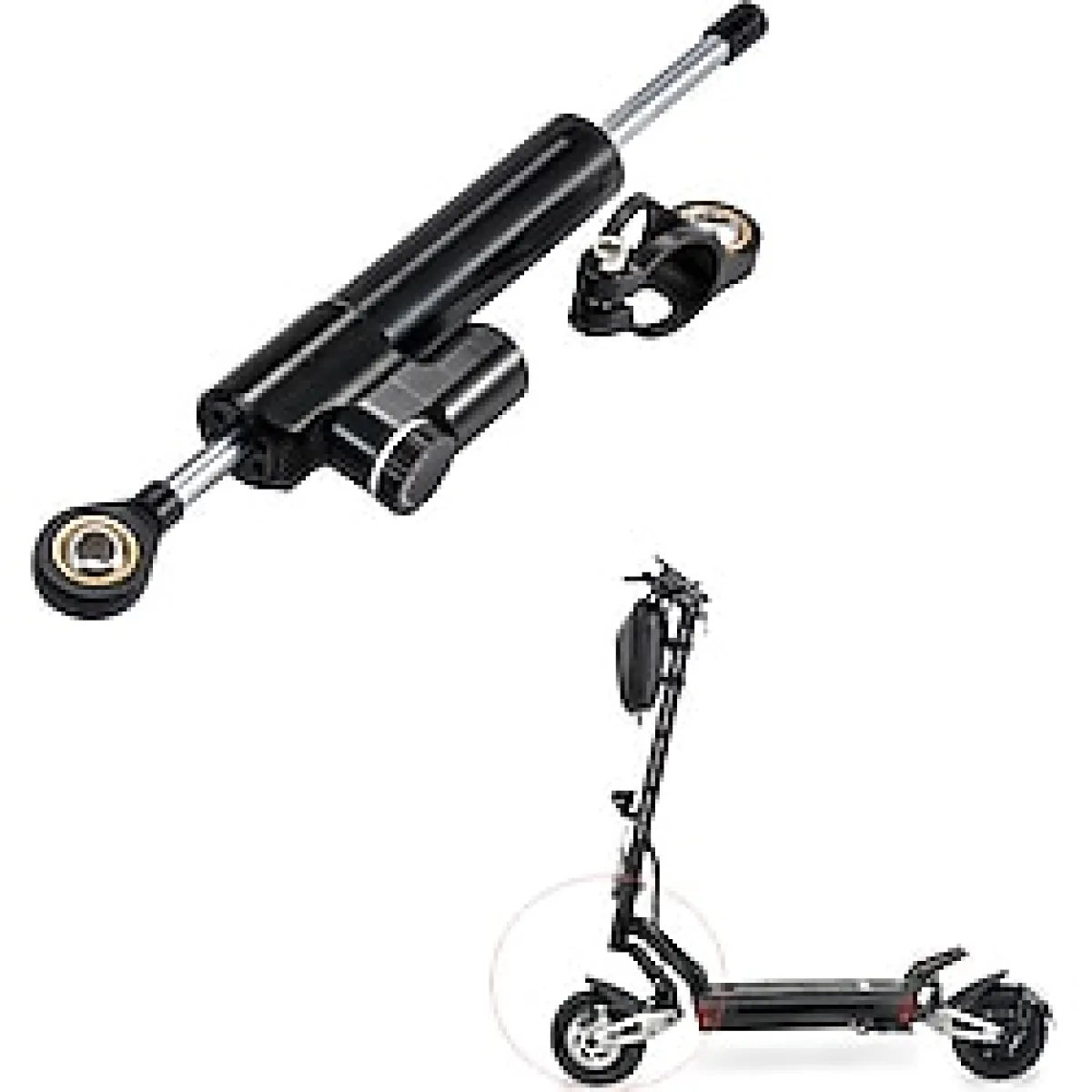 Elektrikli Scooter Titreşim Önleyici Damper Gidon Damperi Onvo Vb. Marka Uyumlu