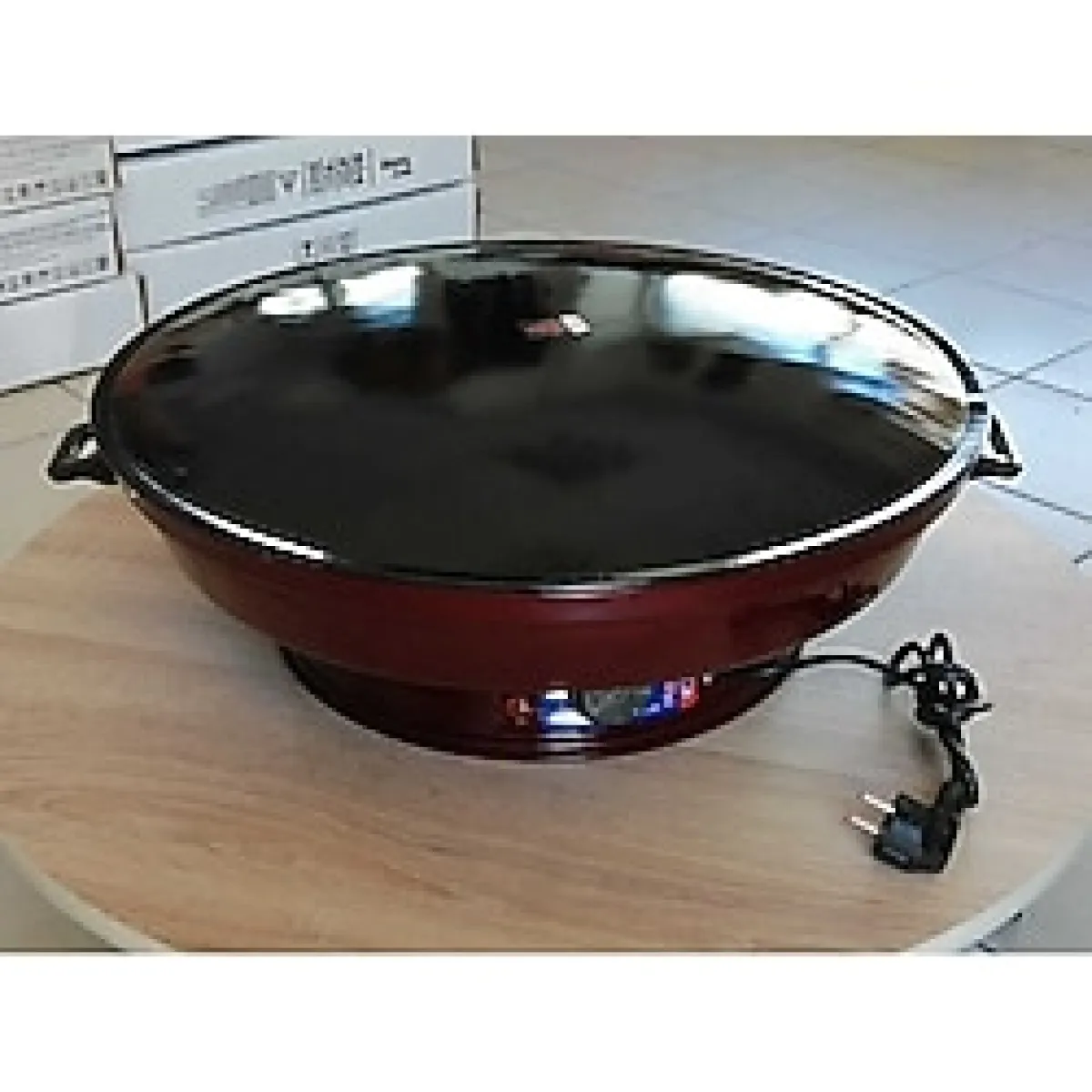 Elektrikli Termostatlı Katmer Sacı 50CM, Uğur, Dayanıklı ve Yüksek Performanslı Ürün - Amber