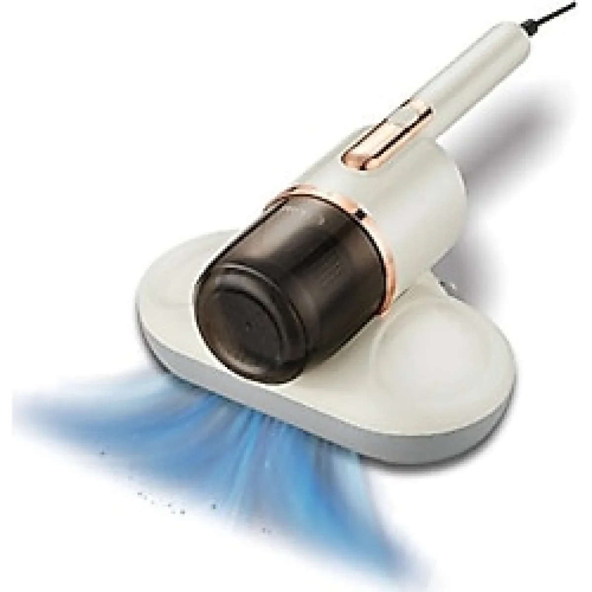 Elektrikli Yatak Süpürgesi, Pratik ve Hafif Temizlik Aracı - Ahşap - Bej - Siyah - Seçenek 1