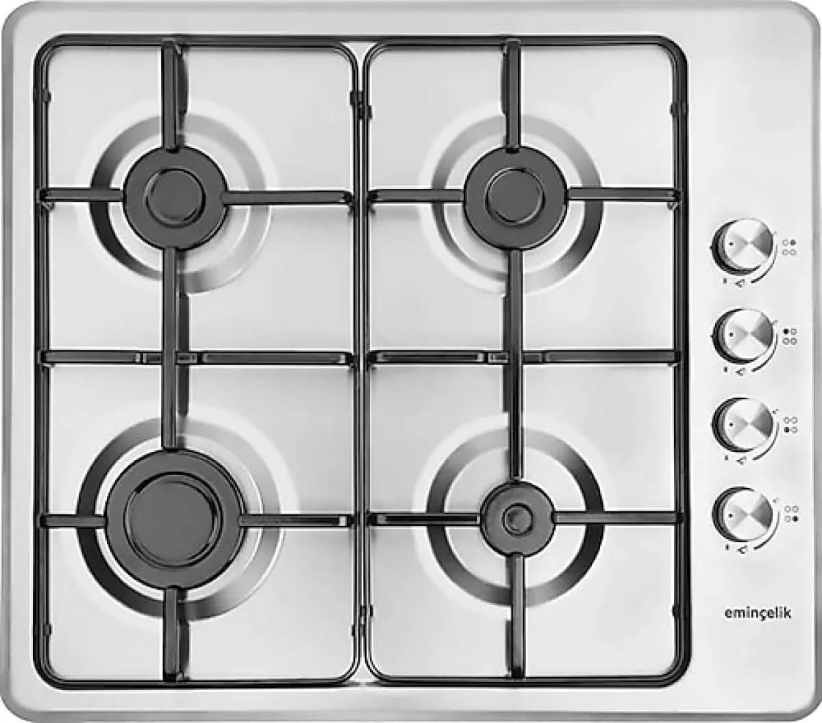 Eminçelik EC-AH 3140 X60 NG Inox Ankastre Ocak