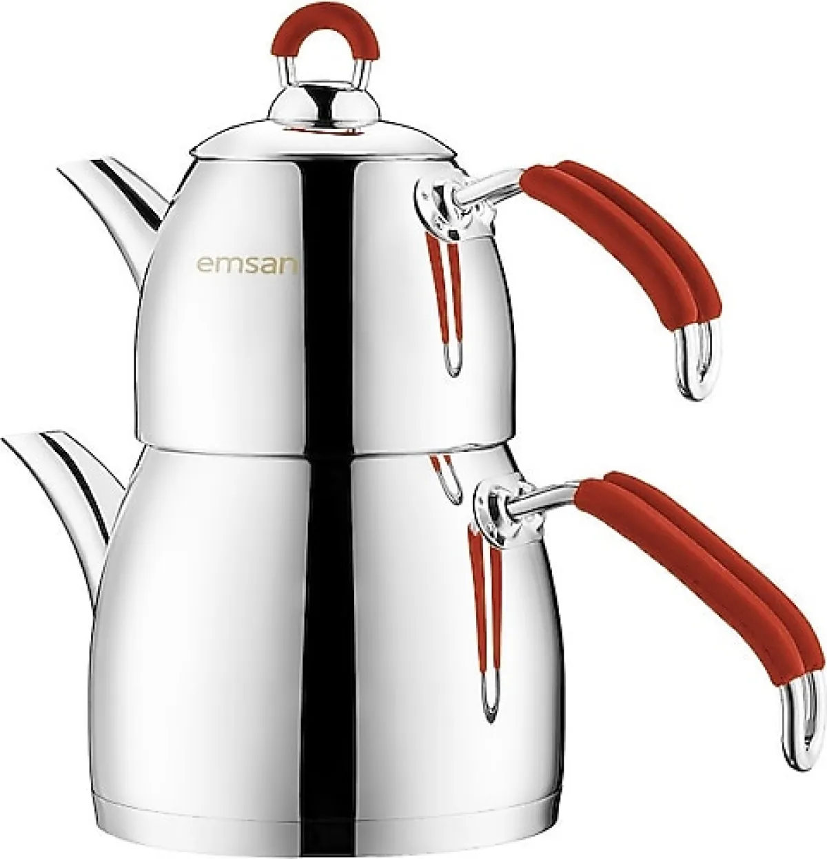 Emsan Mina Maxi Boy Çelik Çaydanlık