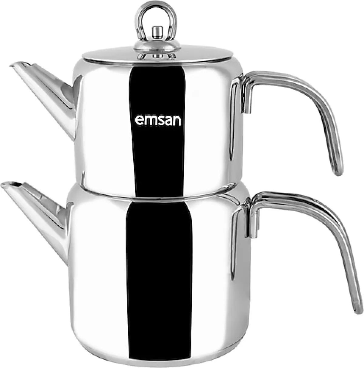 Emsan Miras Çelik Saplı Maxi Boy Çaydanlık