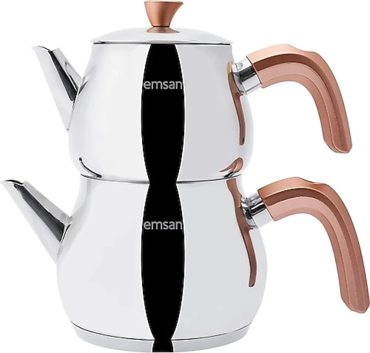 Emsan Pera Midi Boy Çelik Çaydanlık