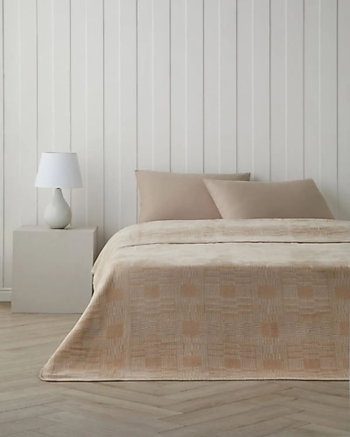 English Home Linear Calm 200x220 cm Çift Kişilik Battaniye