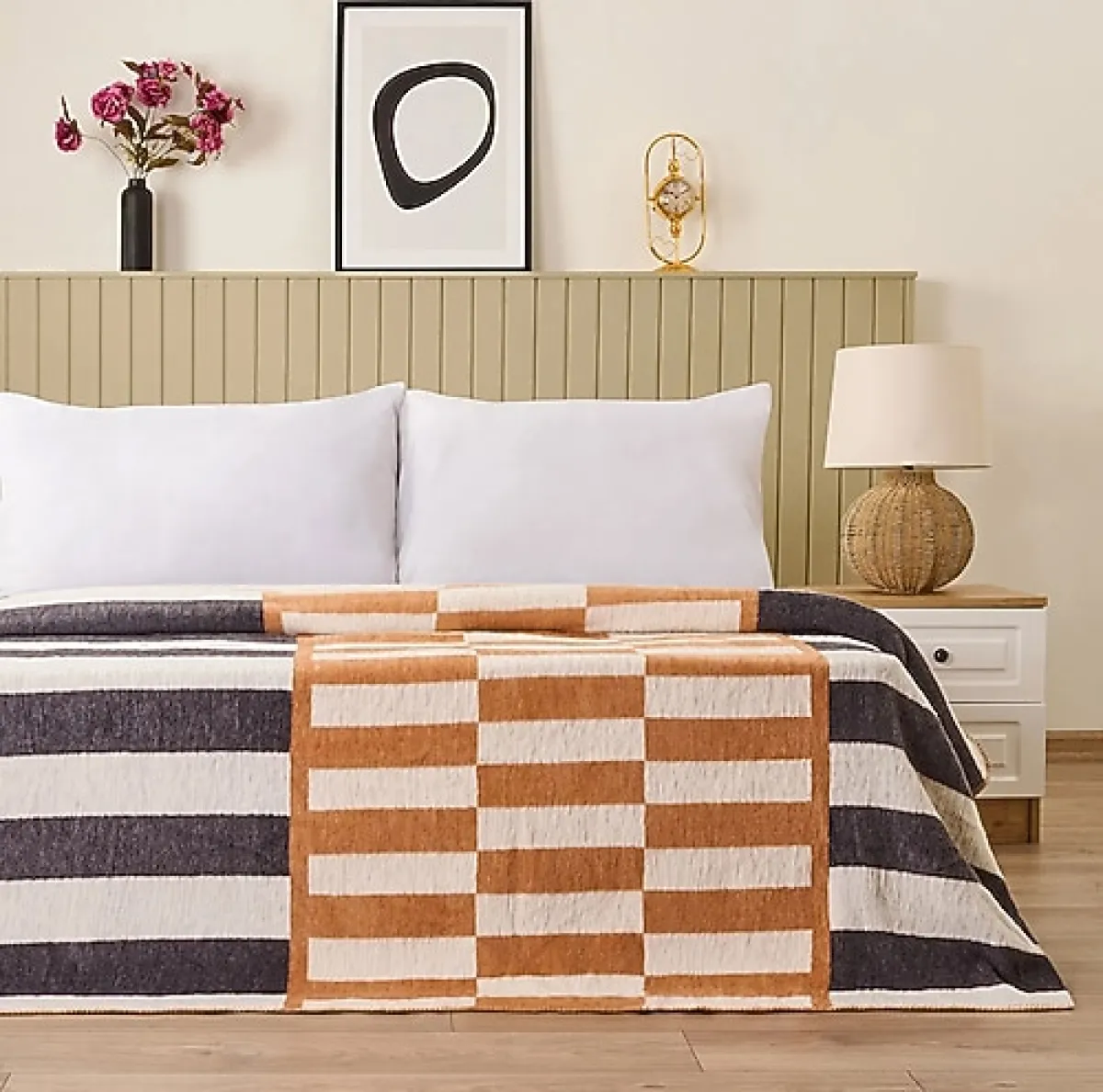 Evidea Soft Lemi 200x220 cm Çift Kişilik Battaniye