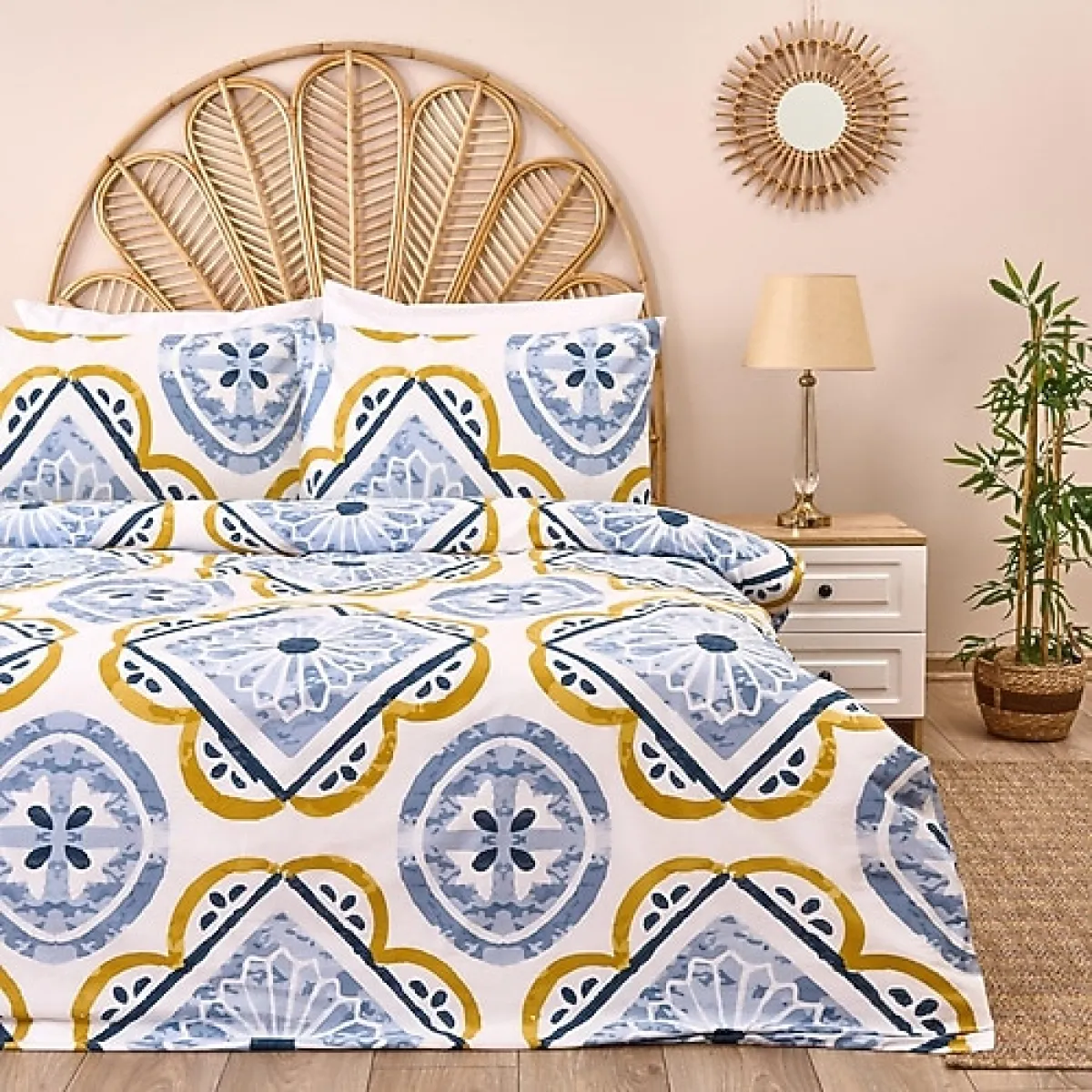 Evidea Soft Lile Çift Kişilik Nevresim Takımı