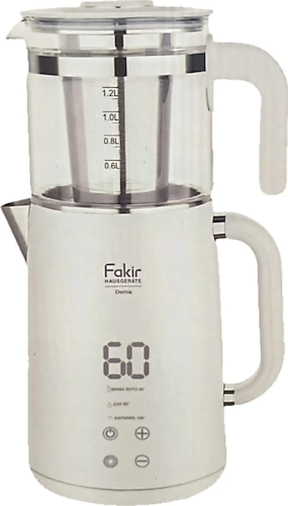 Fakir Demia 1500 W Dijital Cam Demlikli Çay Makinesi
