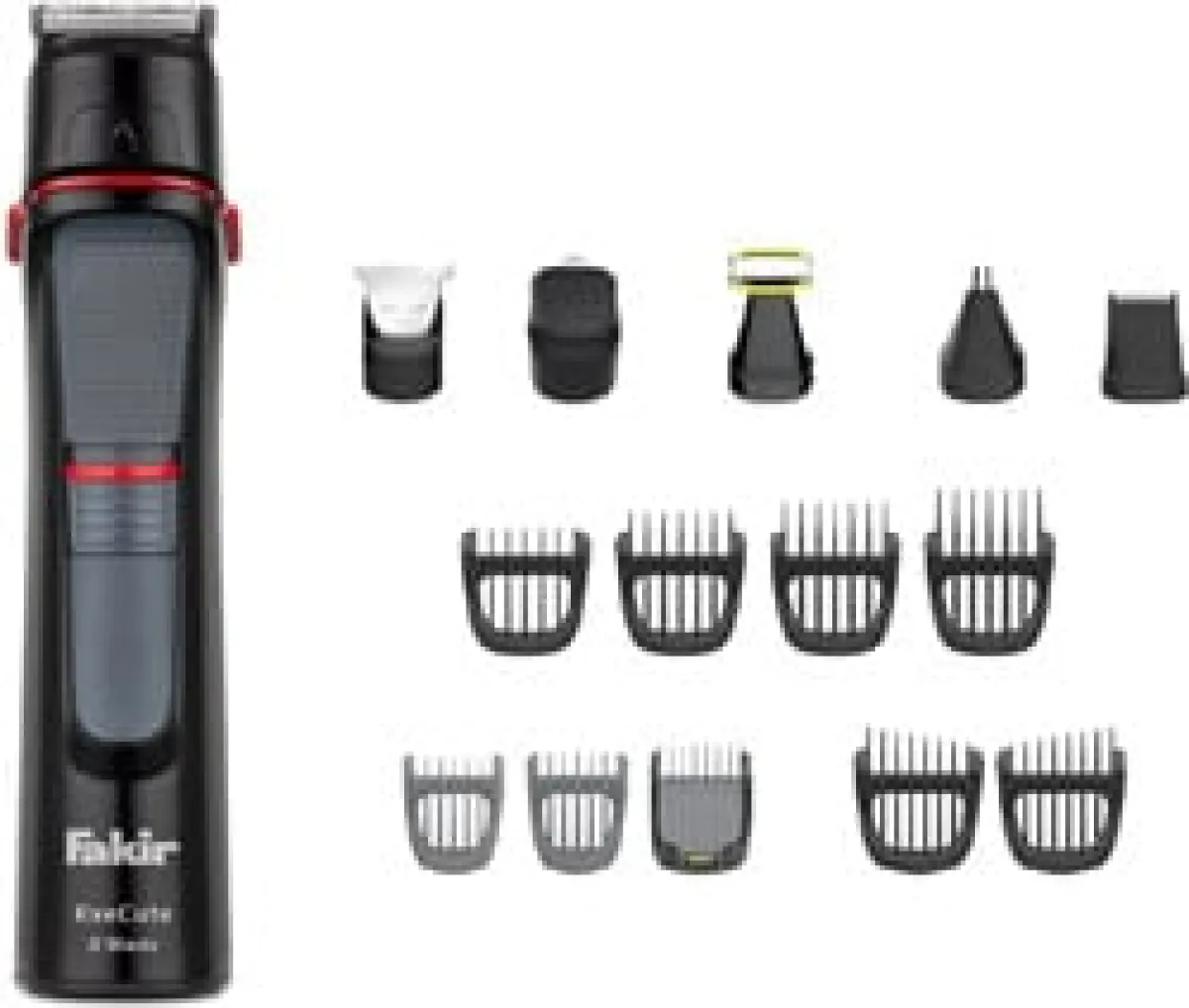 Fakir Execute 2 Blade 15'i 1 Arada Siyah Erkek Bakım Seti