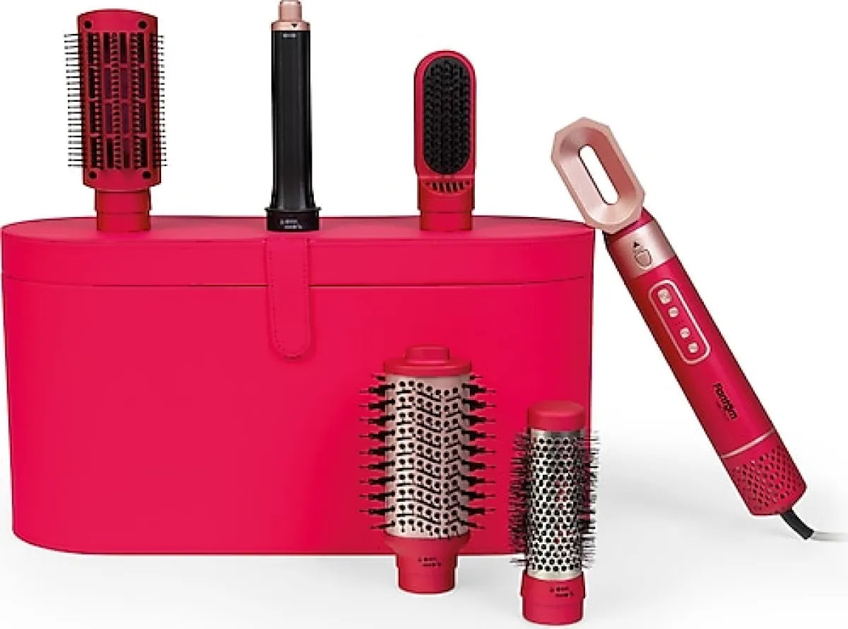 Fantom Hair Styler SK 1600 Nar Çiçeği Saç Şekillendirme Seti