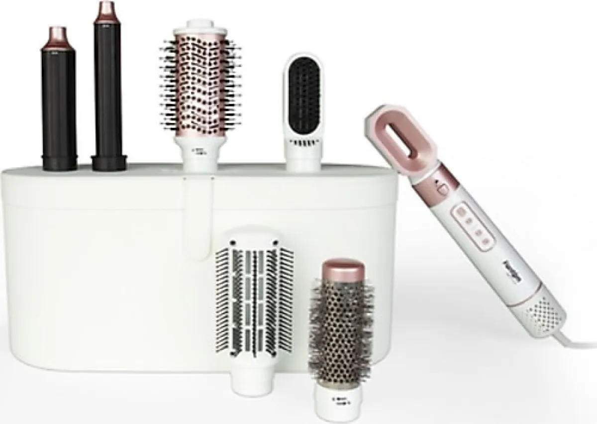 Fantom Hair Styler SK 1700 Beyaz Saç Şekillendirme Seti