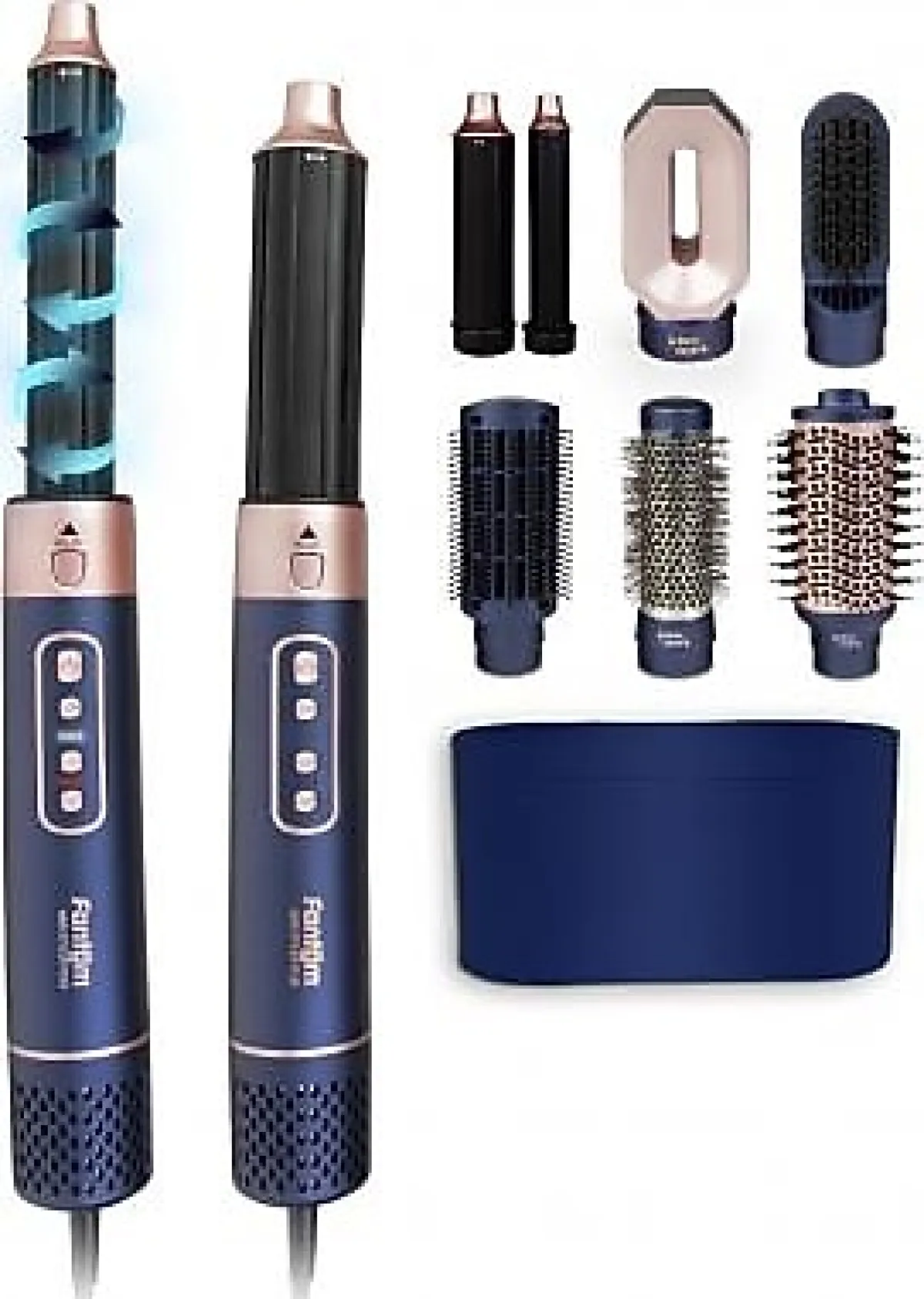 Fantom Hair Styler SK 1700 Mavi Saç Şekillendirme Seti