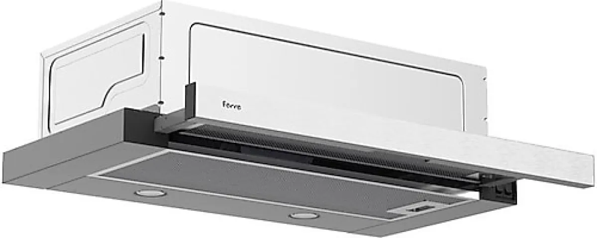 Ferre D038 I Inox Sürgülü Aspiratör