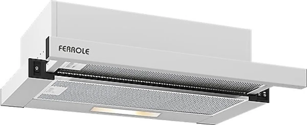 Ferrole 7062 W Beyaz Sürgülü Aspiratör