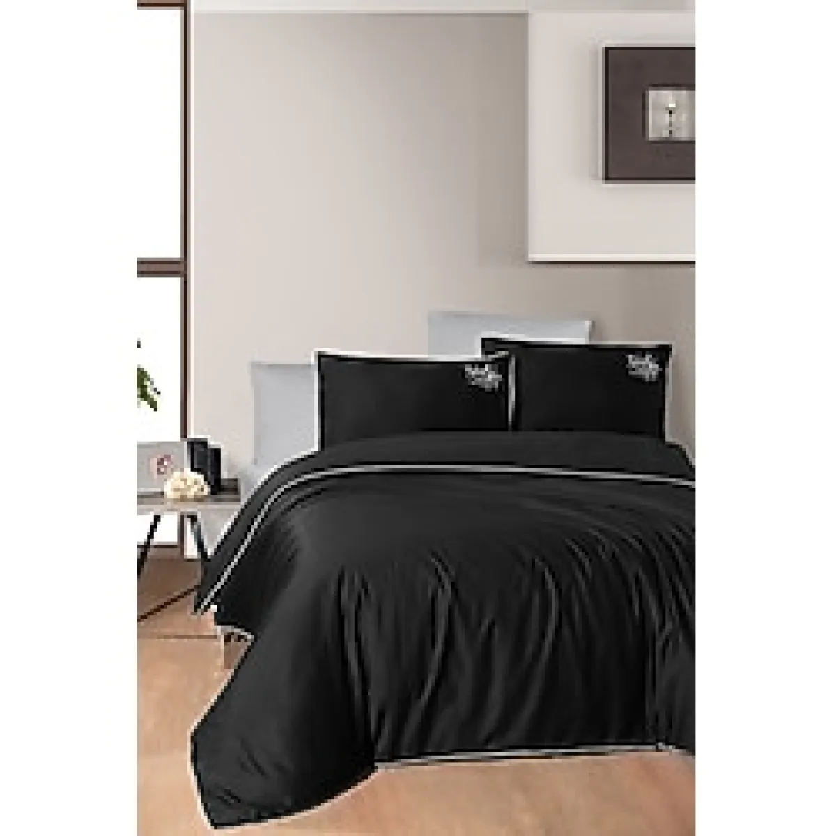 First Choice Timeless %100 Pamuk Deluxe Saten 200 TC (80 Tel) Çift Kişilik Nevresim Takımı