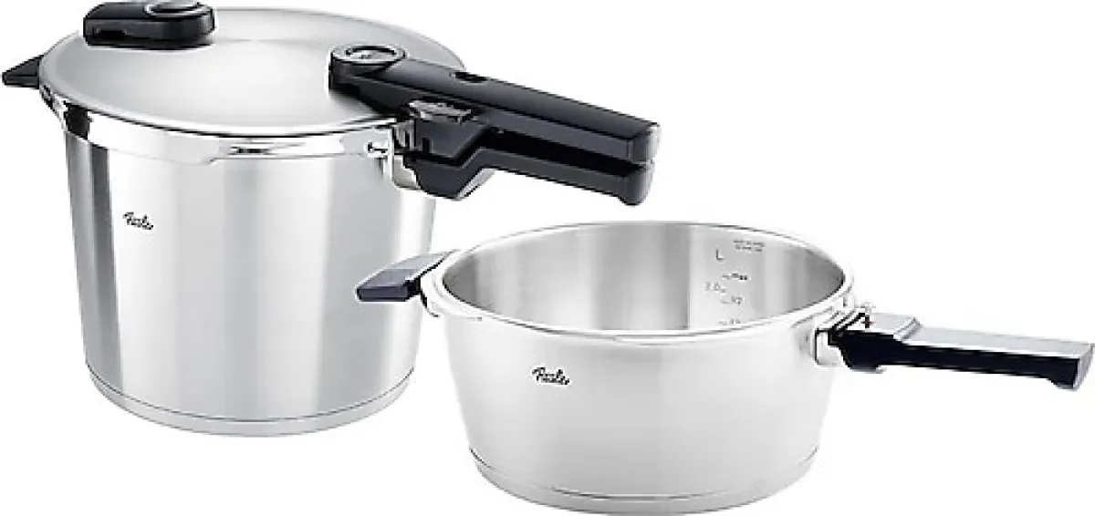 Fissler Vitaquick Premium 8 lt + 4 lt Düdüklü Tencere Seti