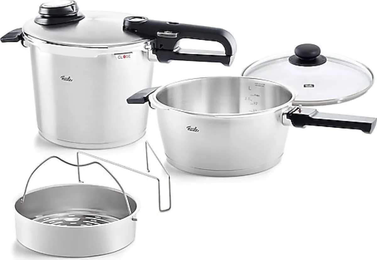 Fissler Vitavit Premium 6 lt + 3.5 lt Düdüklü Tencere Seti