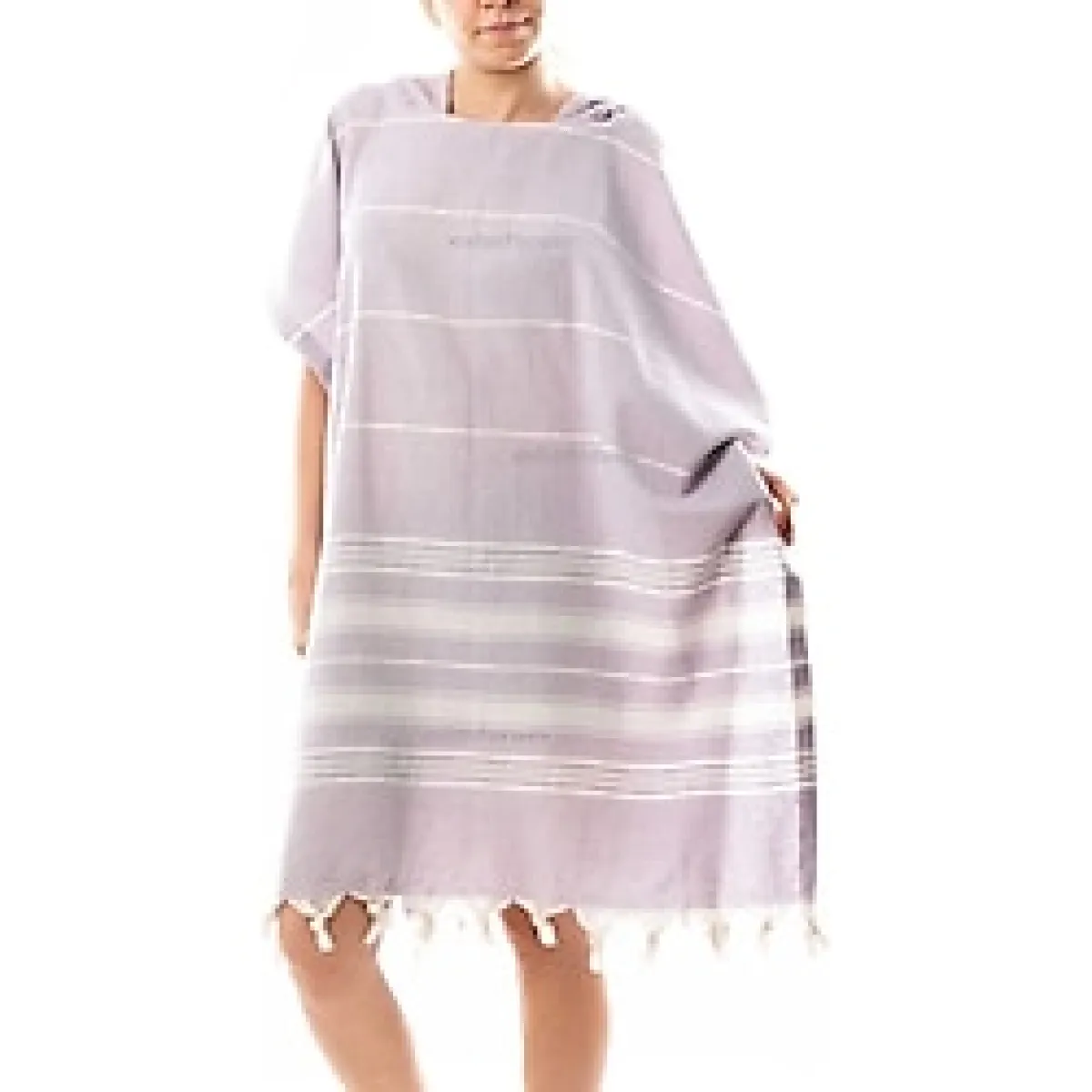 Formeya Pamuk Yetişkin Peştemal Panço Bornoz Plaj Havlusu